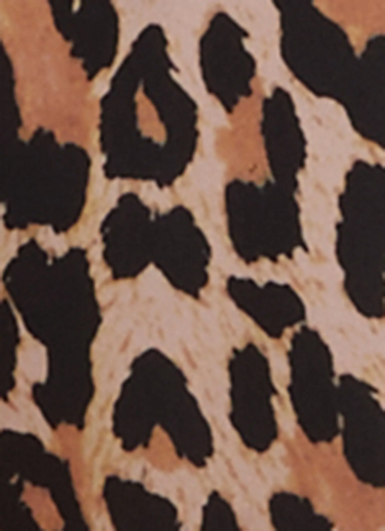 Plus Size Leopard Print O Ring Cut Out One Piece Swimsuit sold by Rainbow product image thumbnail 4