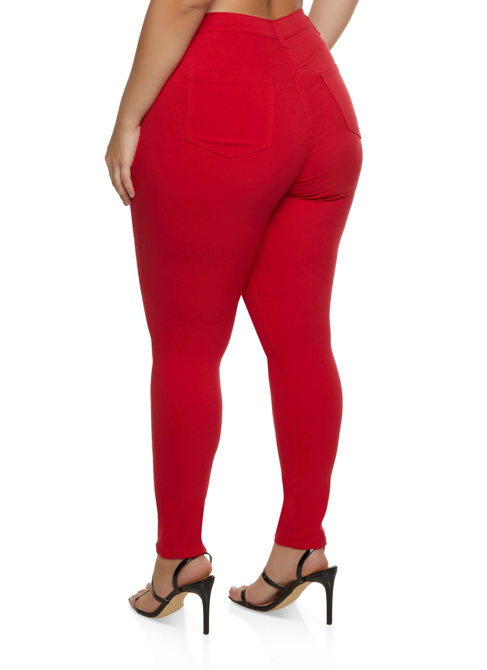 Plus Size Basic Hyperstretch Skinny Pants sold by Rainbow product image thumbnail 2