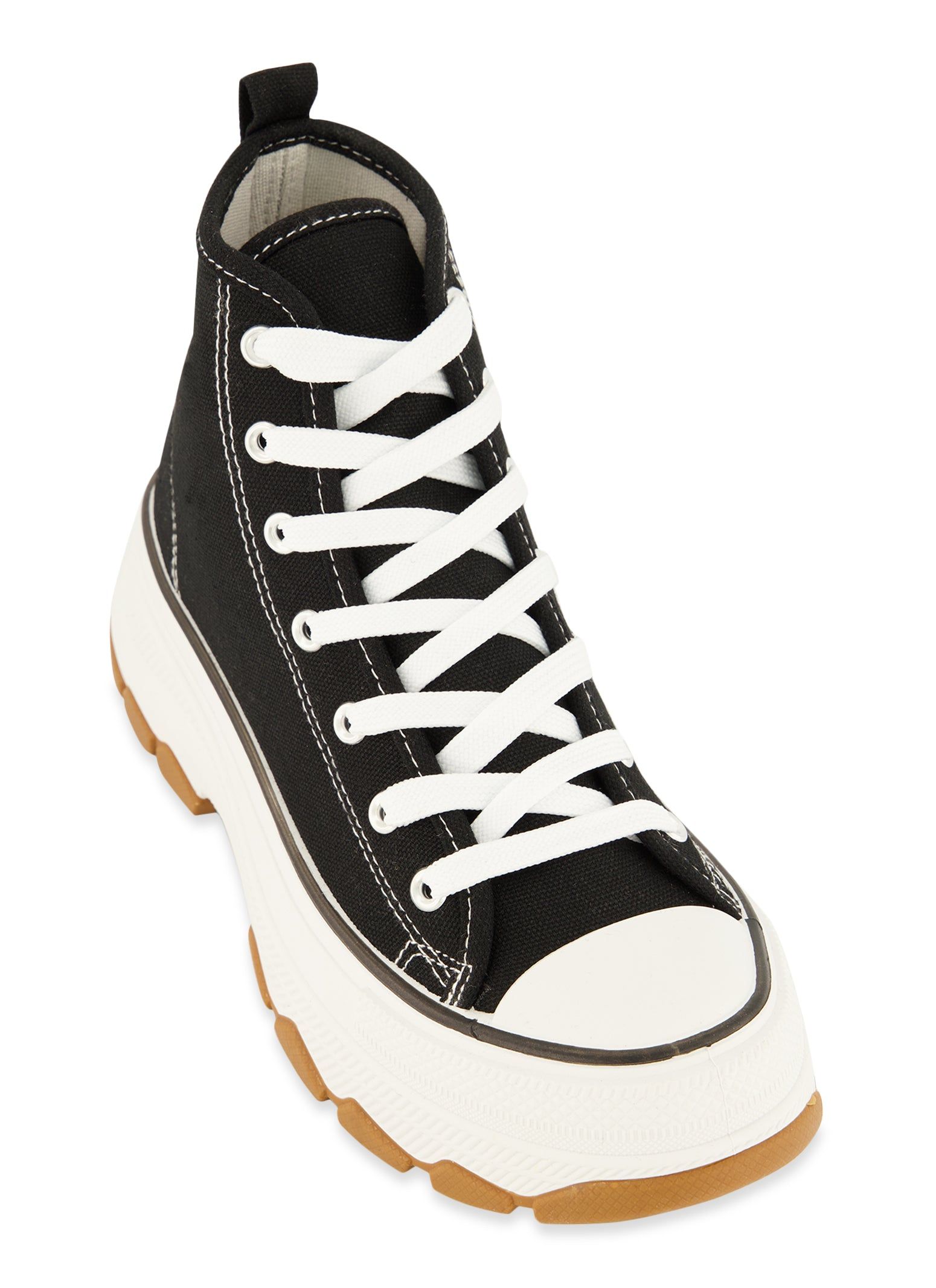 Lace Up Chunky Sole High Top Sneakers sold by Rainbow product image thumbnail 3