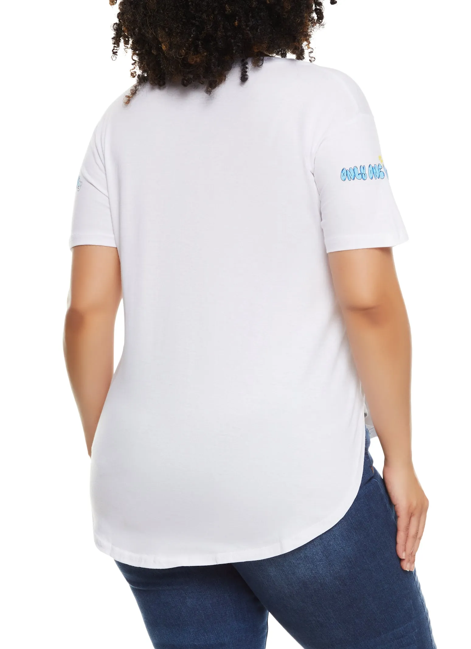 Plus Size Only One You Graphic T Shirt sold by Rainbow product image thumbnail 2