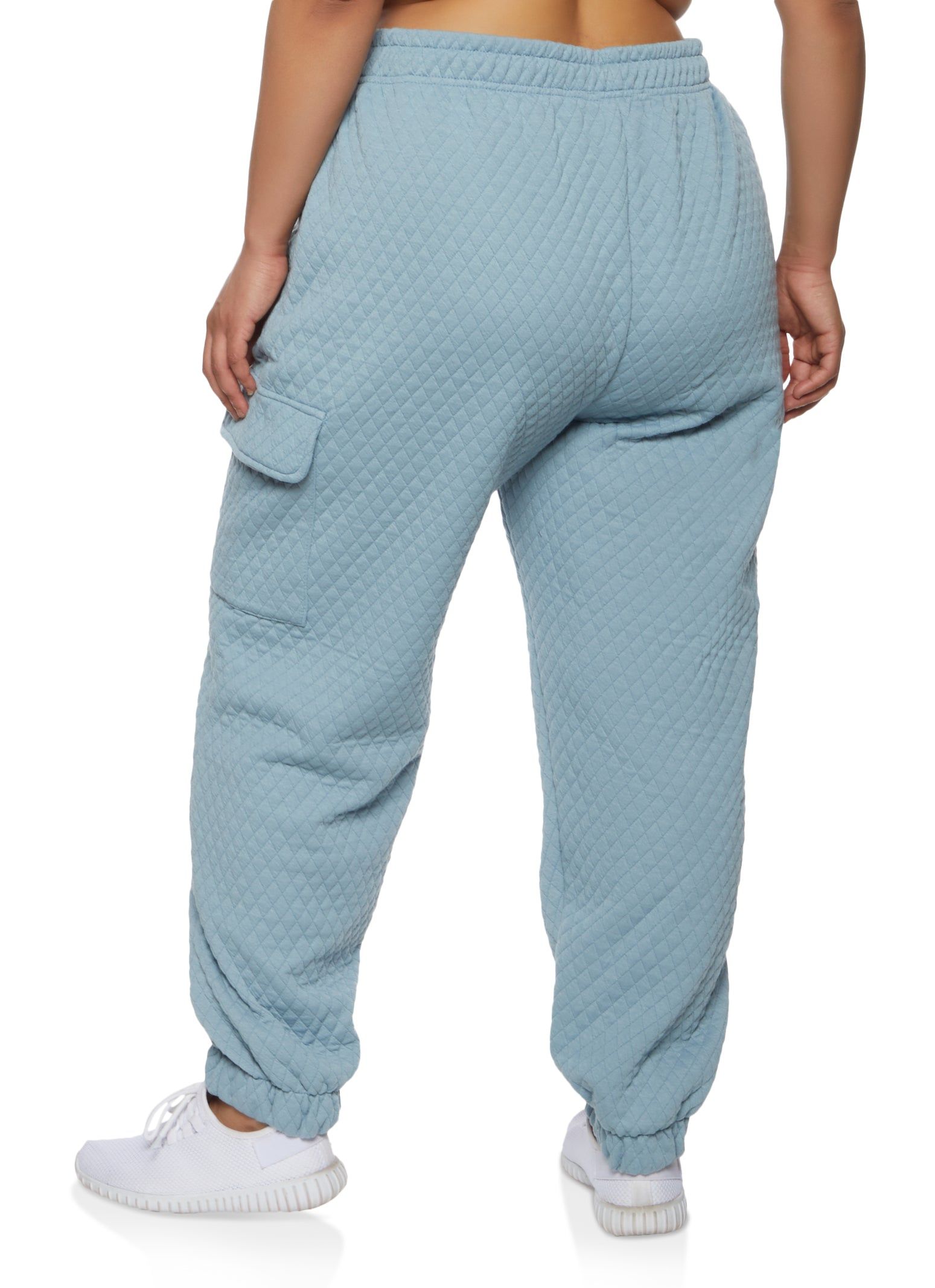 Plus Size Quilted Sweatpants sold by Rainbow product image thumbnail 2