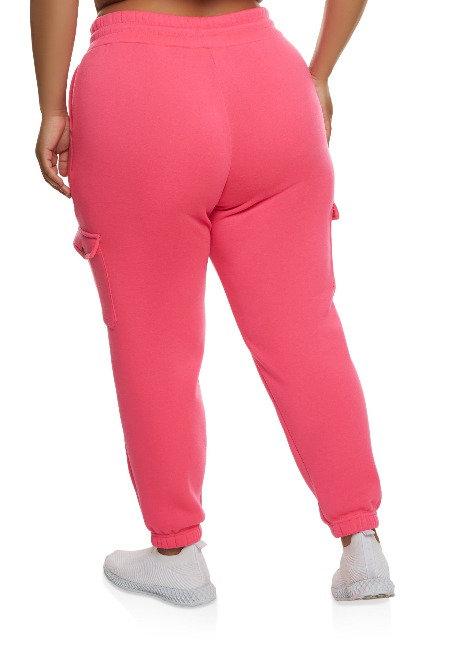 Plus Size Fleece Drawstring Waist Sweatpants sold by Rainbow product image thumbnail 2