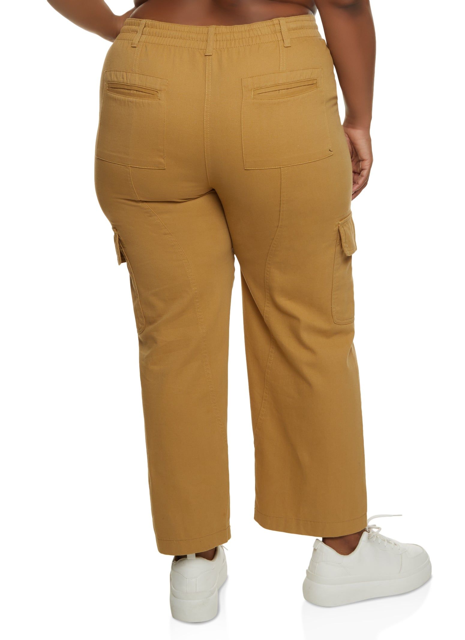 Plus Size Drawstring Cargo Pants sold by Rainbow product image thumbnail 3