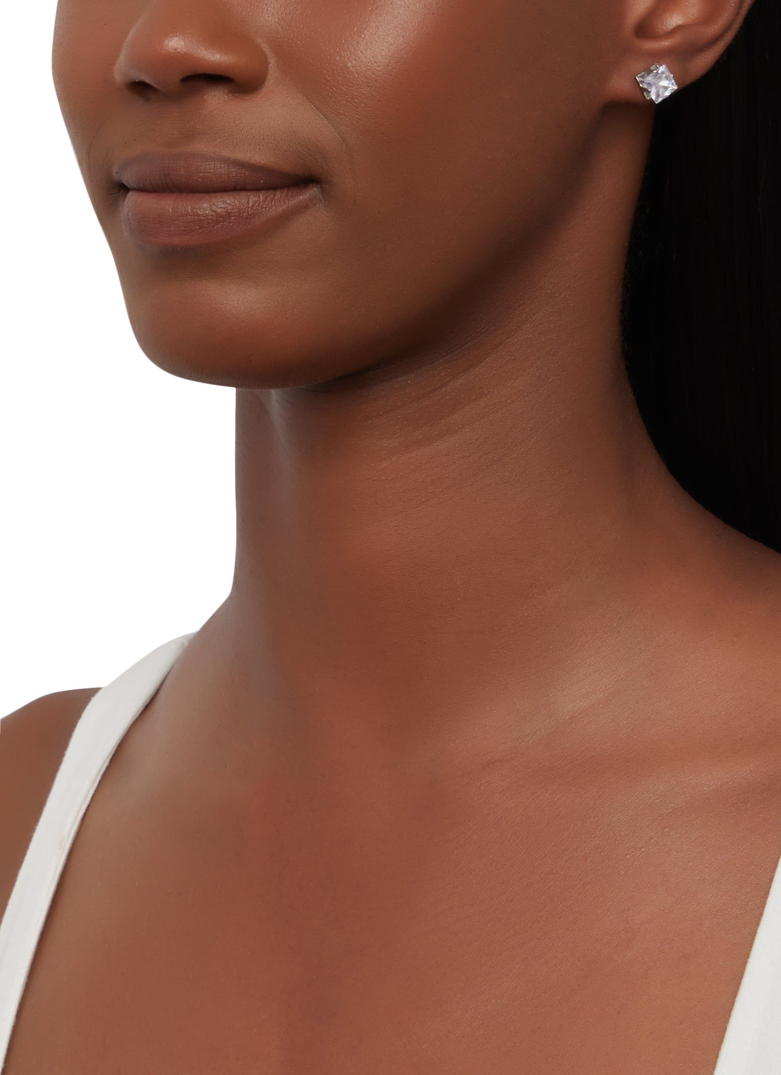 Set Of 10 Cubic Zirconia Stud Earrings sold by Rainbow product image thumbnail 2