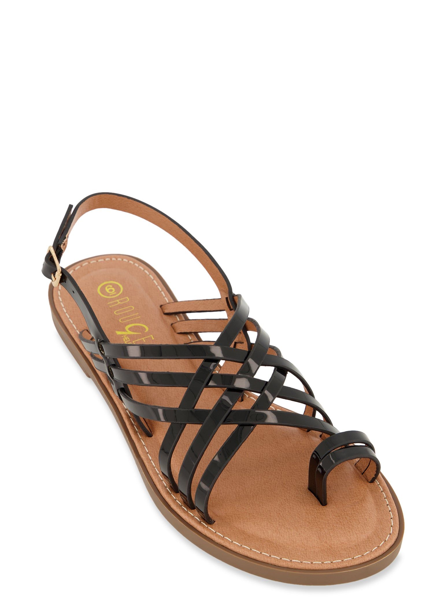 Strappy Toe Loop Sandals sold by Rainbow