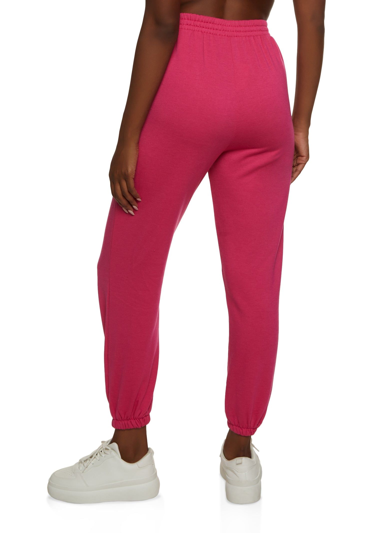 Solid High Waist Joggers sold by Rainbow product image thumbnail 2