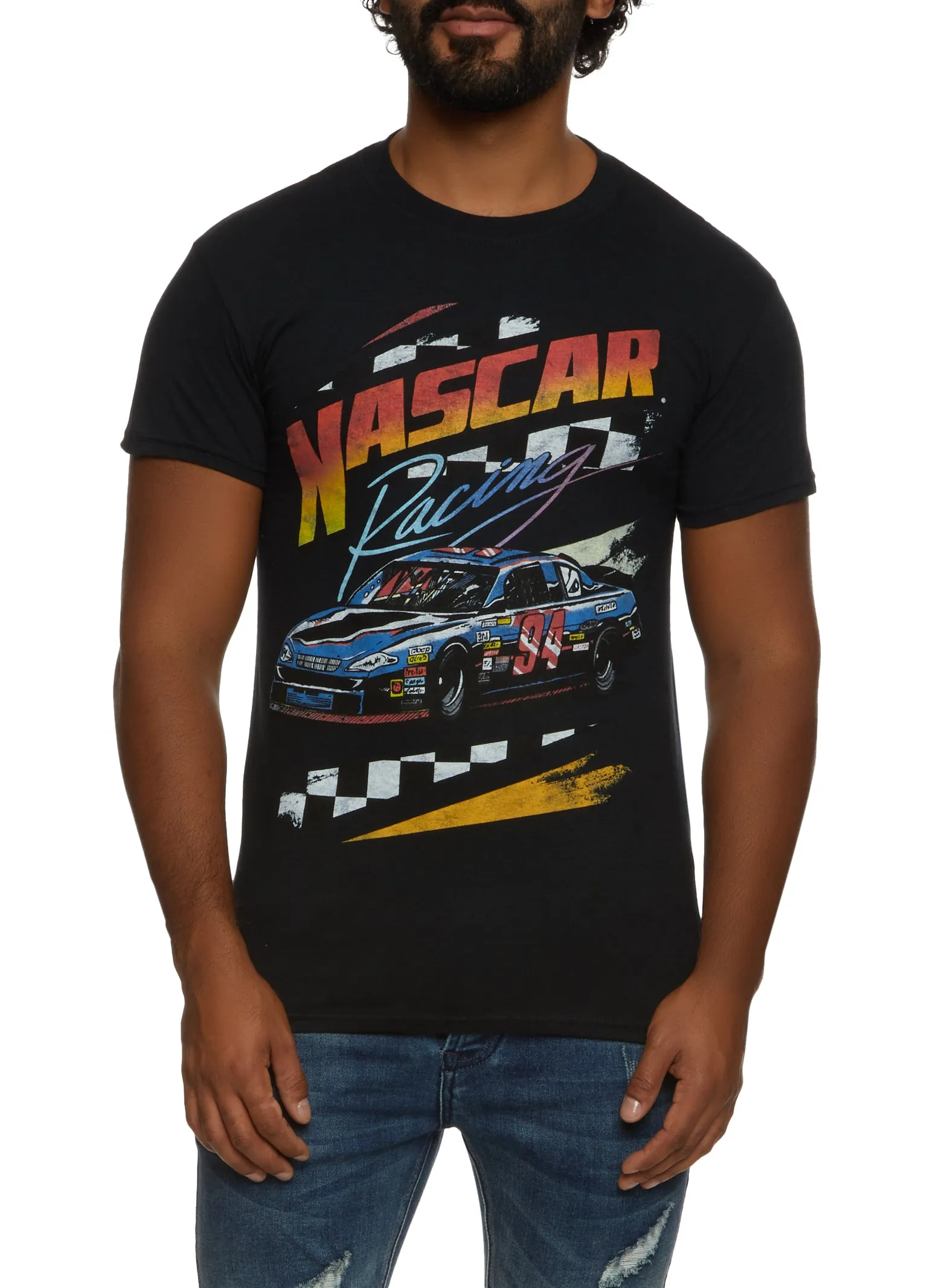 Mens Nascar Racing Tee sold by Rainbow