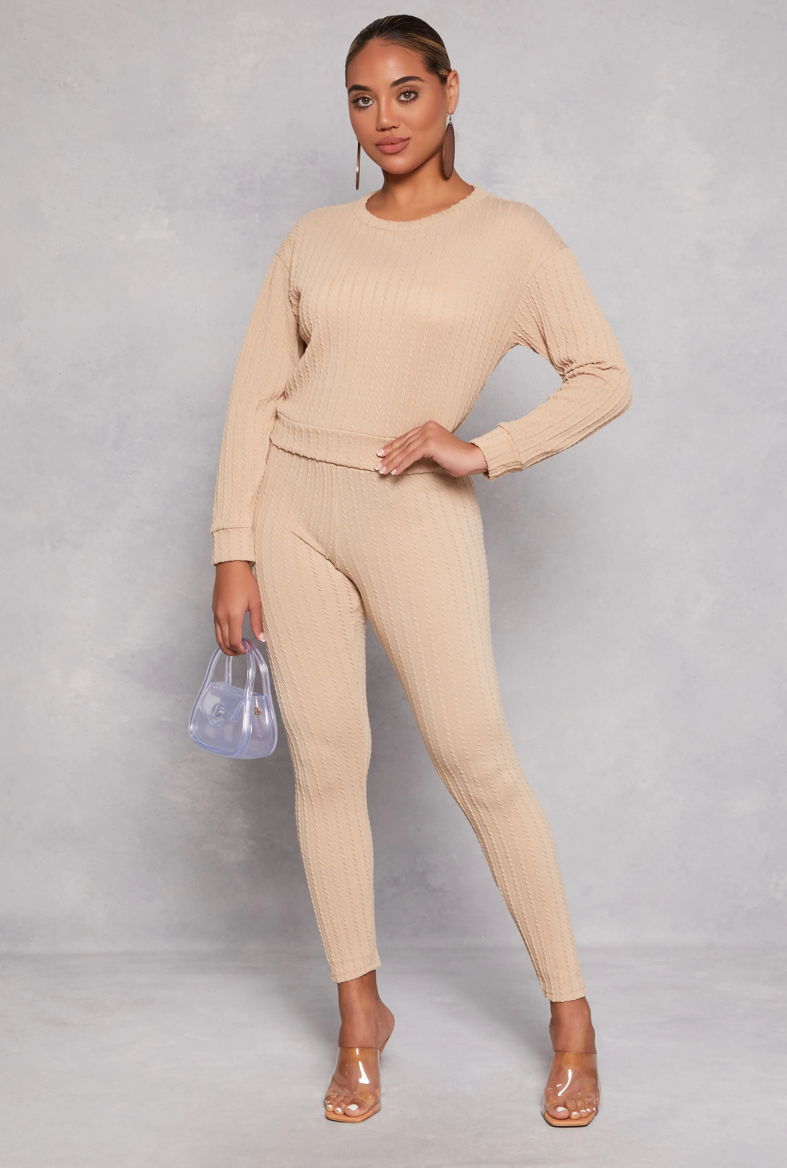 Ribbed Knit Pullover Sweater sold by Rainbow product image thumbnail 2