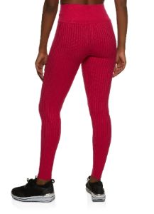 Ribbed High Waisted Leggings sold by Rainbow