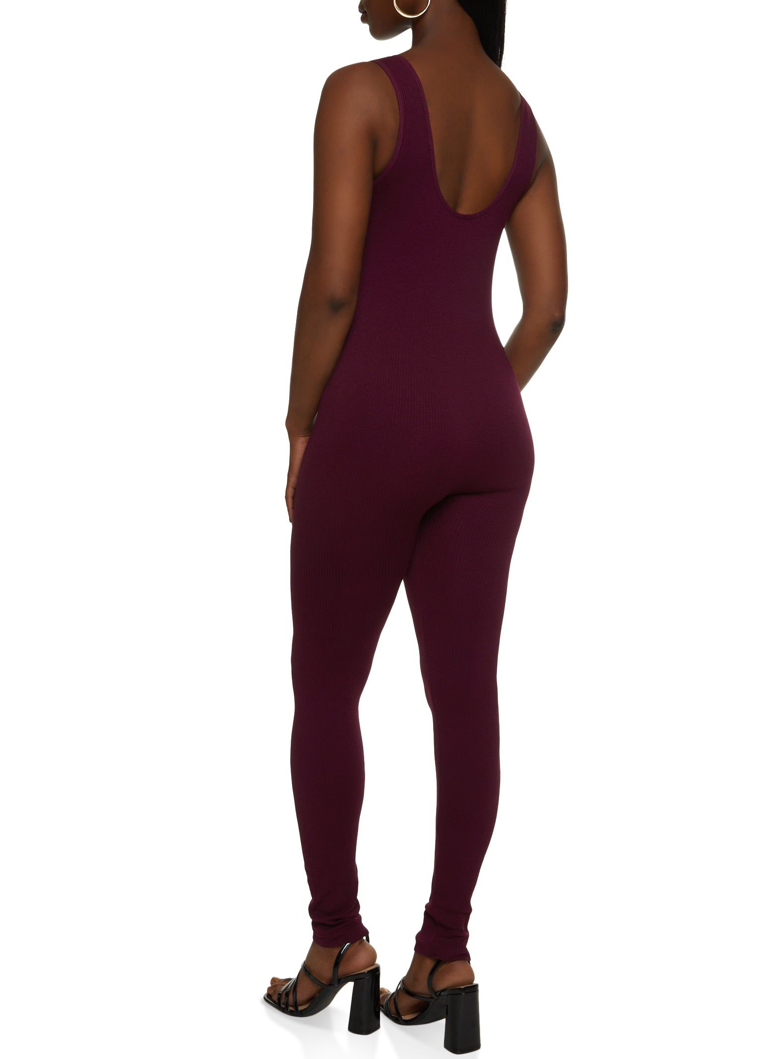 Seamless Ribbed Tank Catsuit sold by Rainbow product image thumbnail 2
