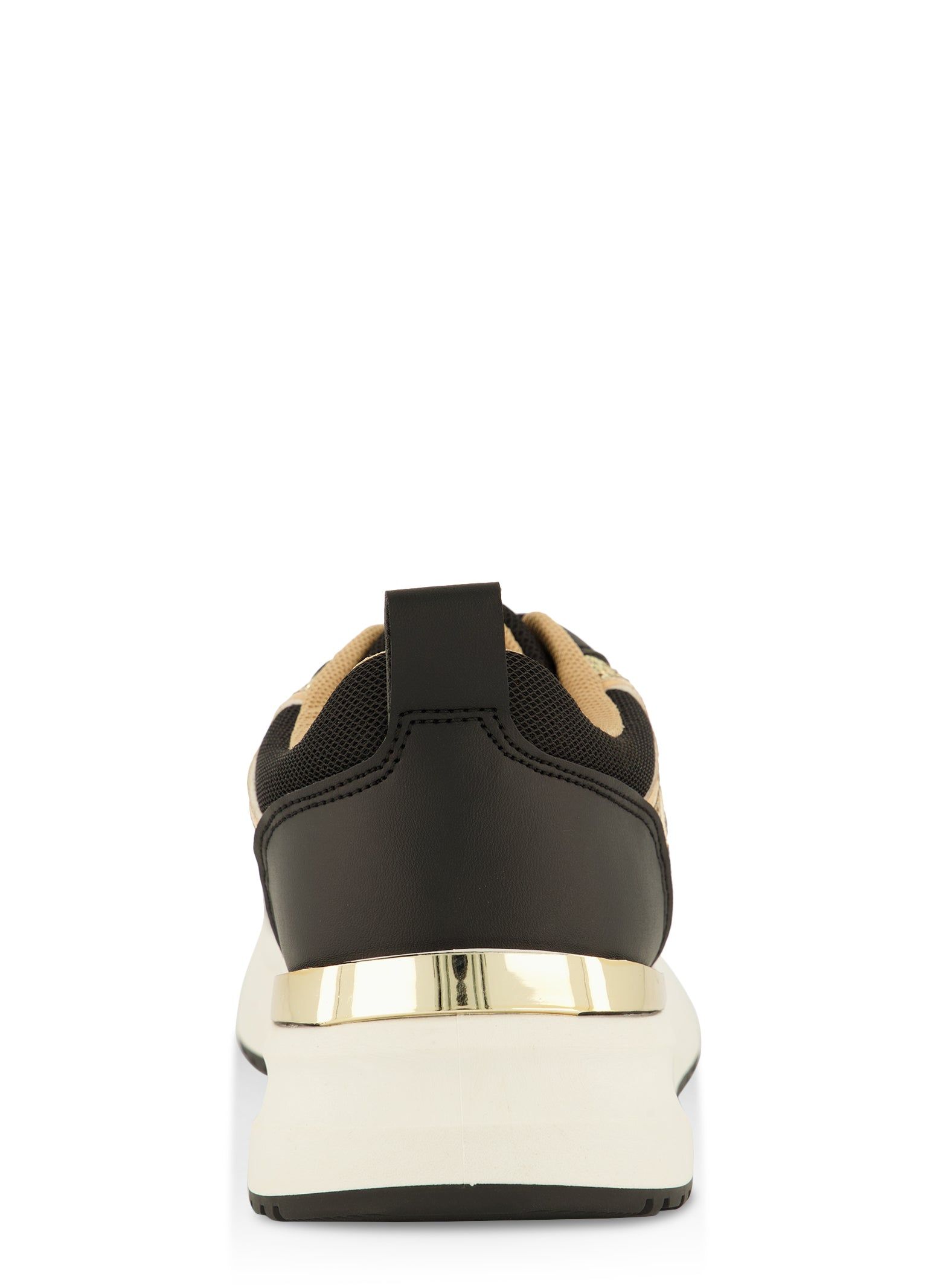 Metallic Detail Low Platform Sneakers sold by Rainbow product image thumbnail 3