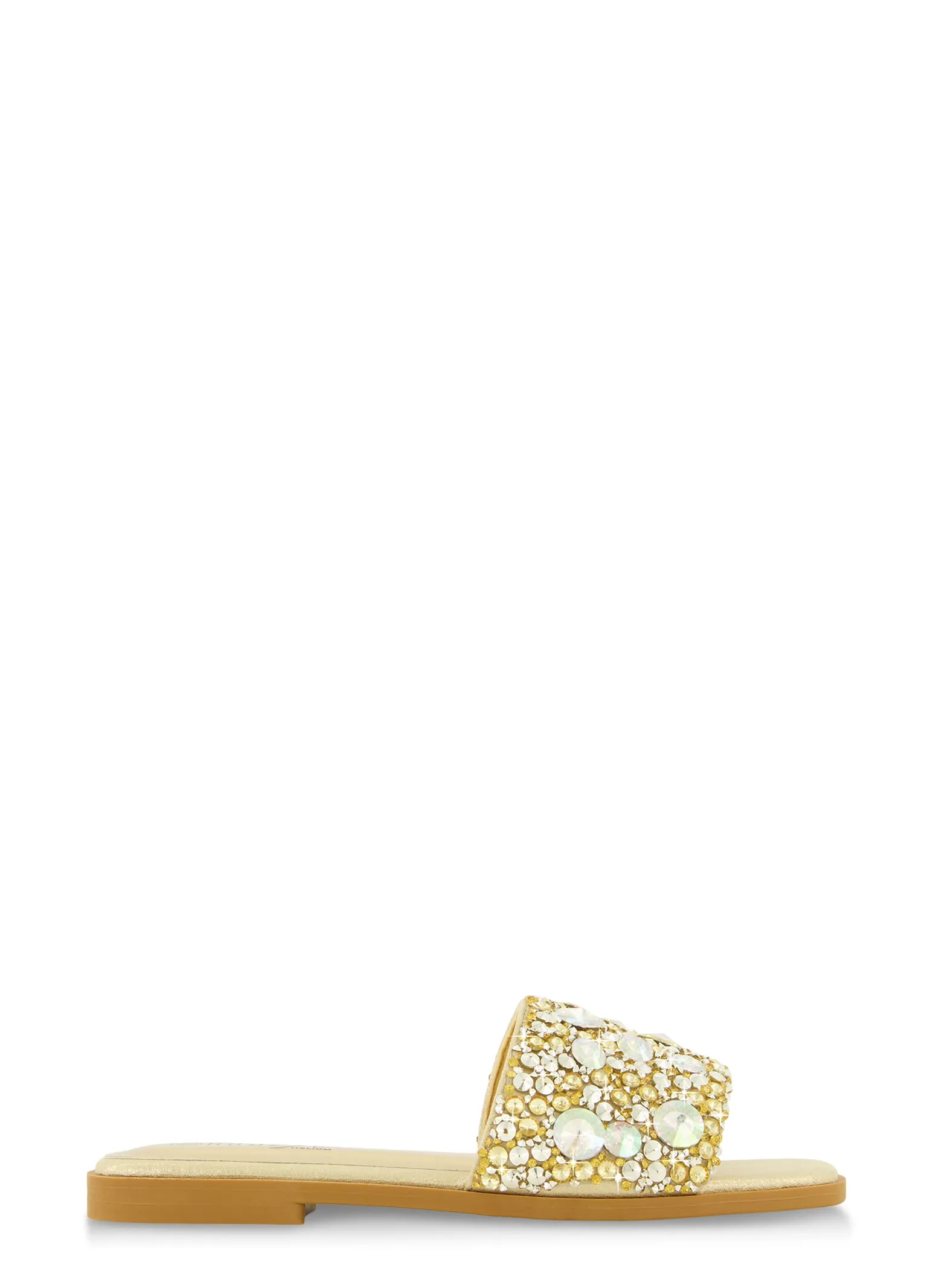 Embellished Square Toe Slide Sandals sold by Rainbow product image thumbnail 2