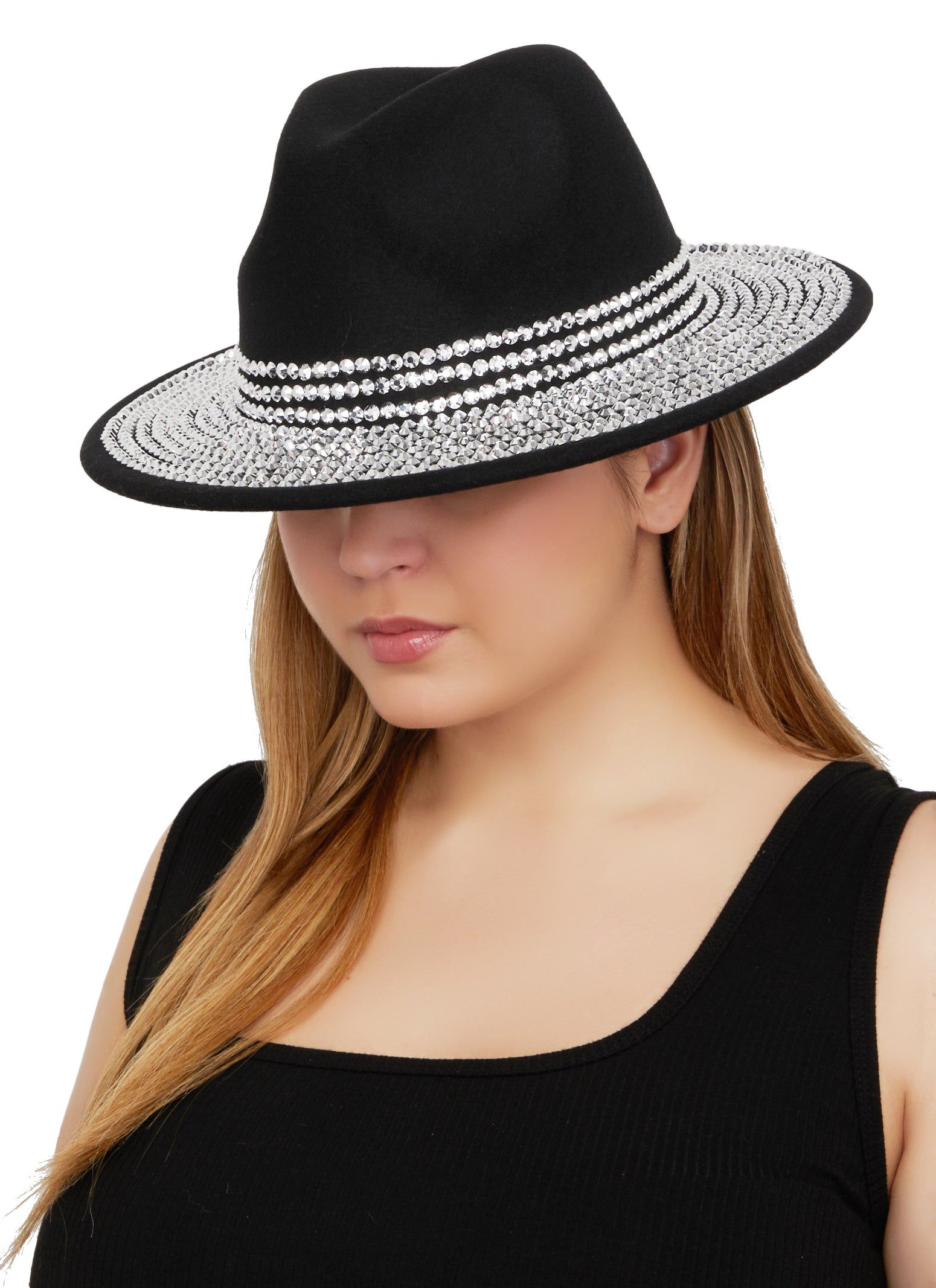 Rhinestone Studded Cowboy Hat sold by Rainbow