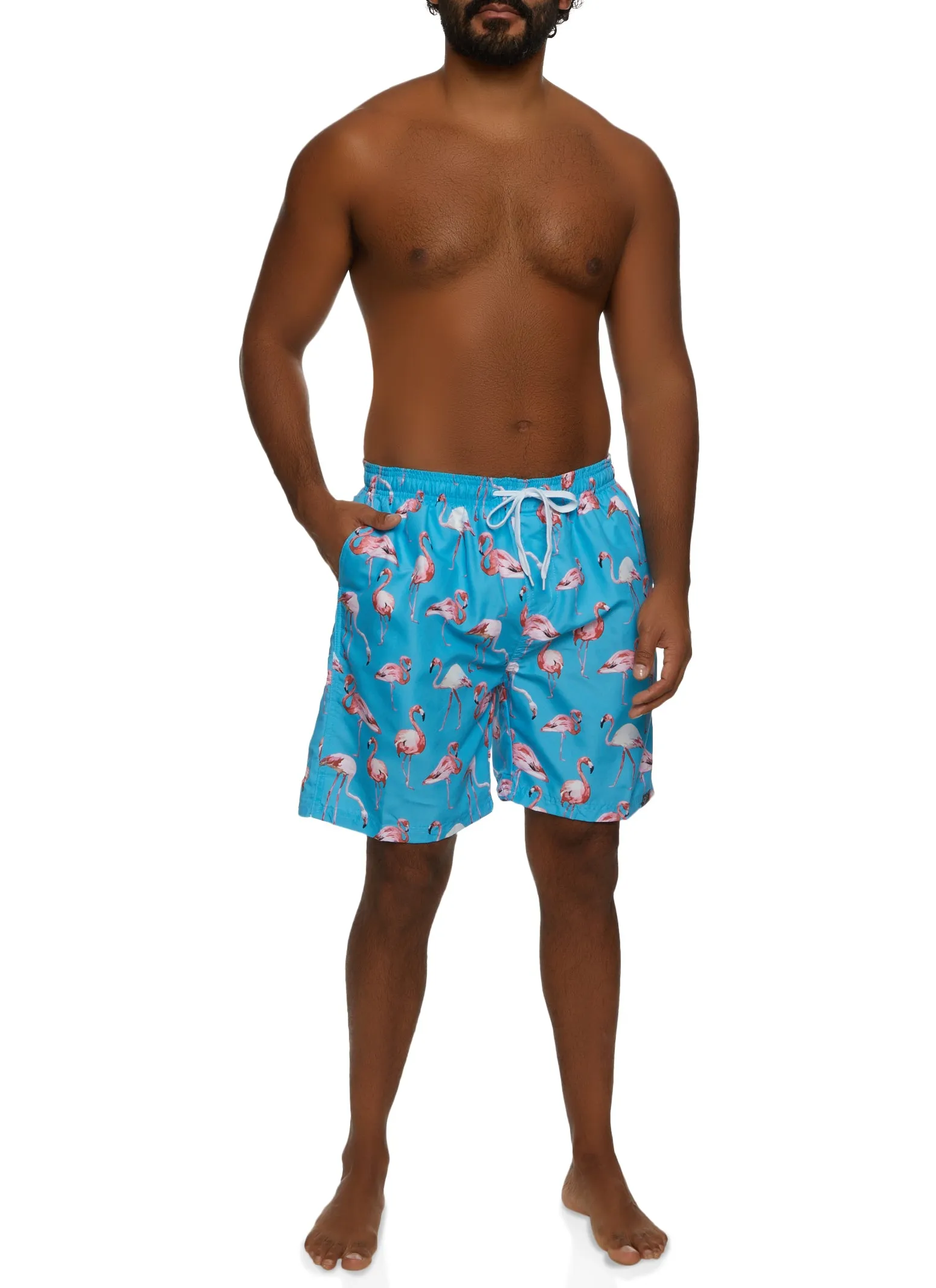 Mens Patterned Swim Trunks sold by Rainbow product image thumbnail 2