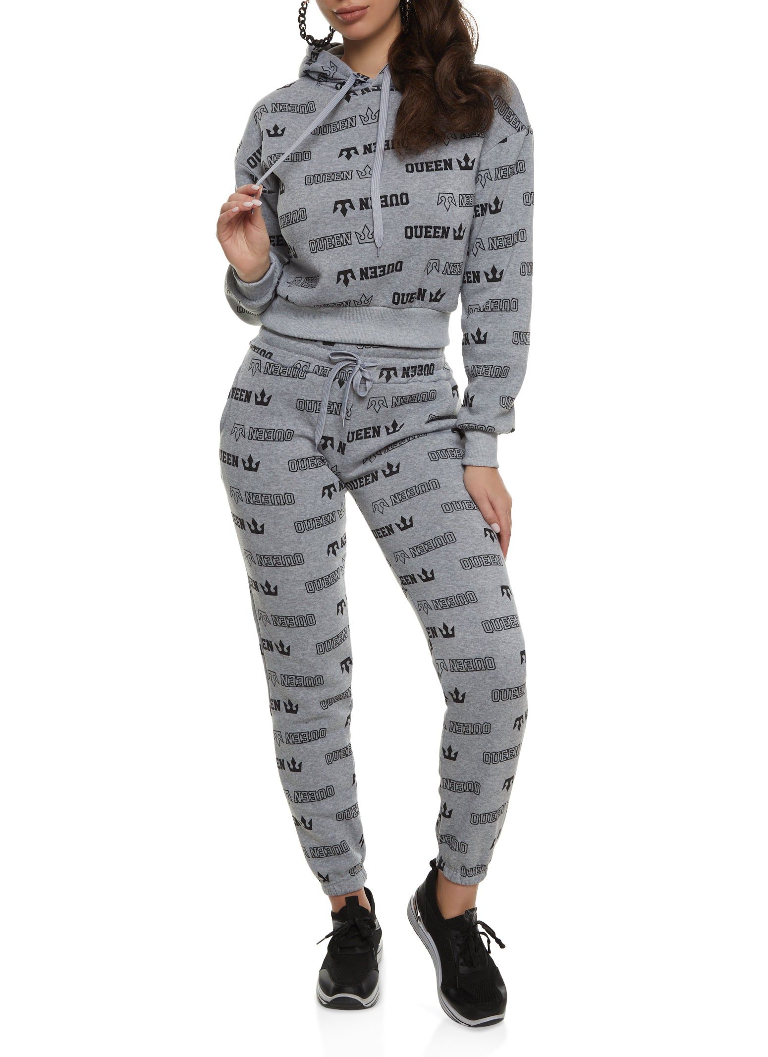 Queen Graphic Print Hoodie sold by Rainbow product image thumbnail 2