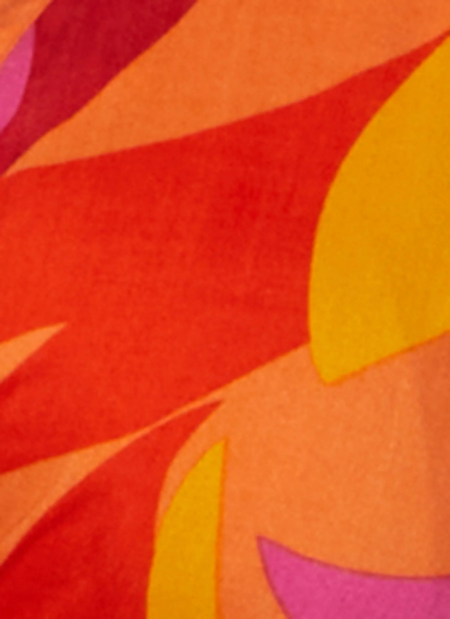 Plus Size Printed Tie Waisted Wrap Top sold by Rainbow product image thumbnail 3