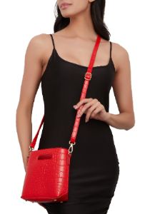 Faux Croc Tote Handbag sold by Rainbow