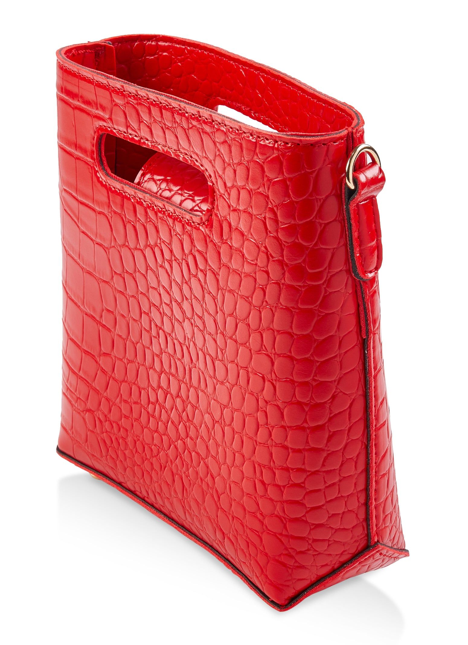 Faux Croc Tote Handbag sold by Rainbow product image thumbnail 2