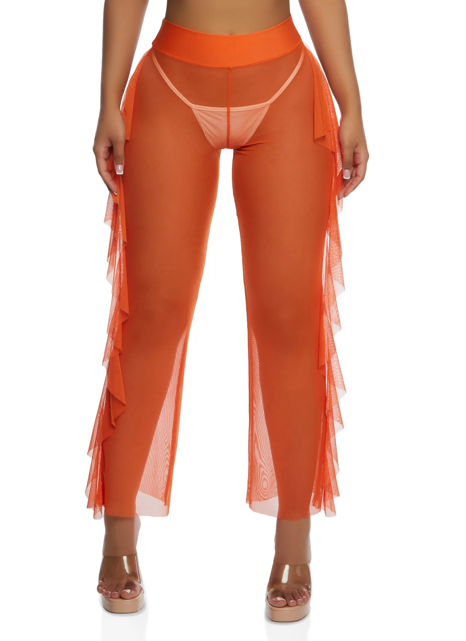 Sheer Mesh Cover Up Pants sold by Rainbow product image thumbnail 2