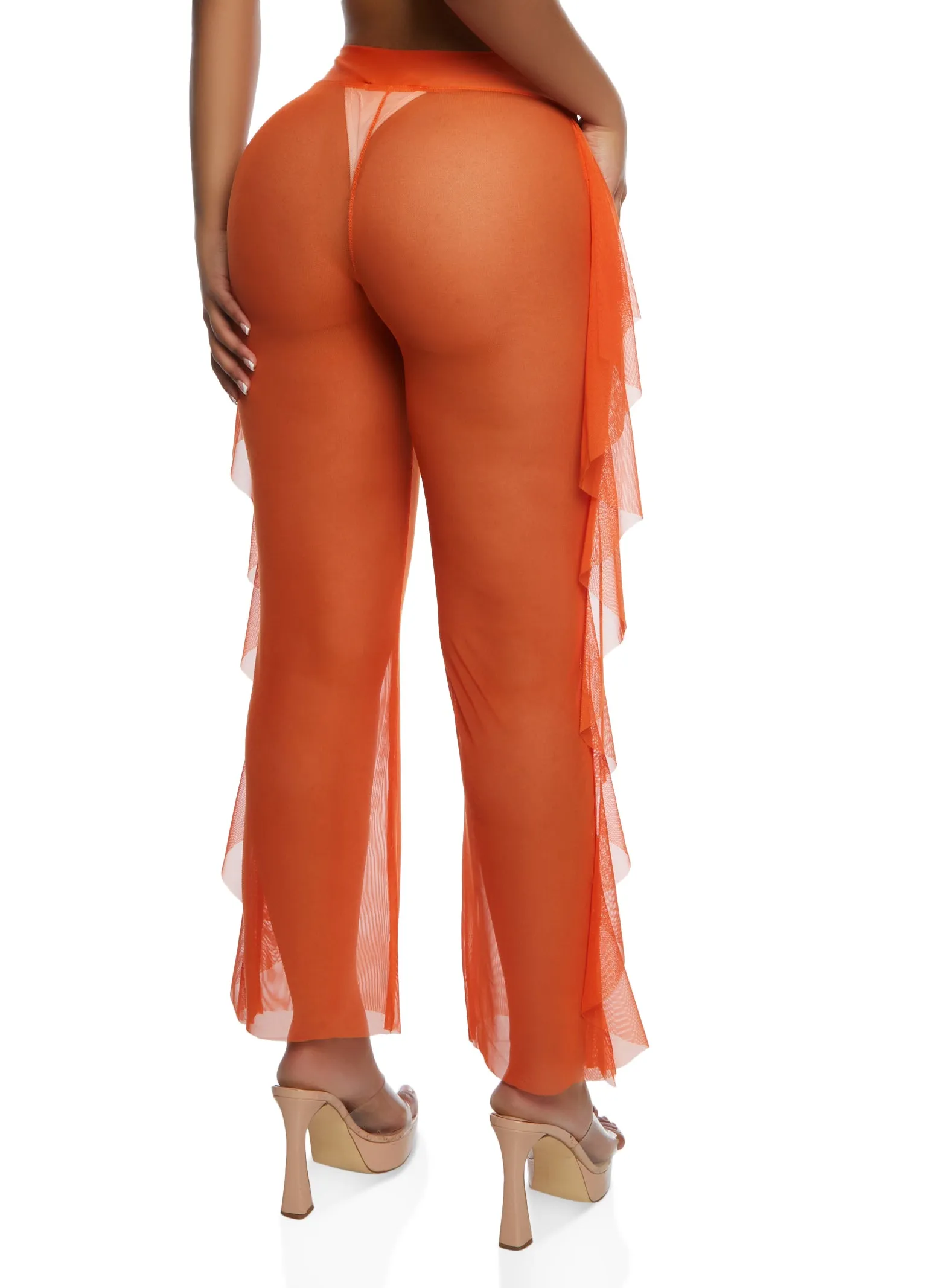 Sheer Mesh Cover Up Pants sold by Rainbow product image thumbnail 3