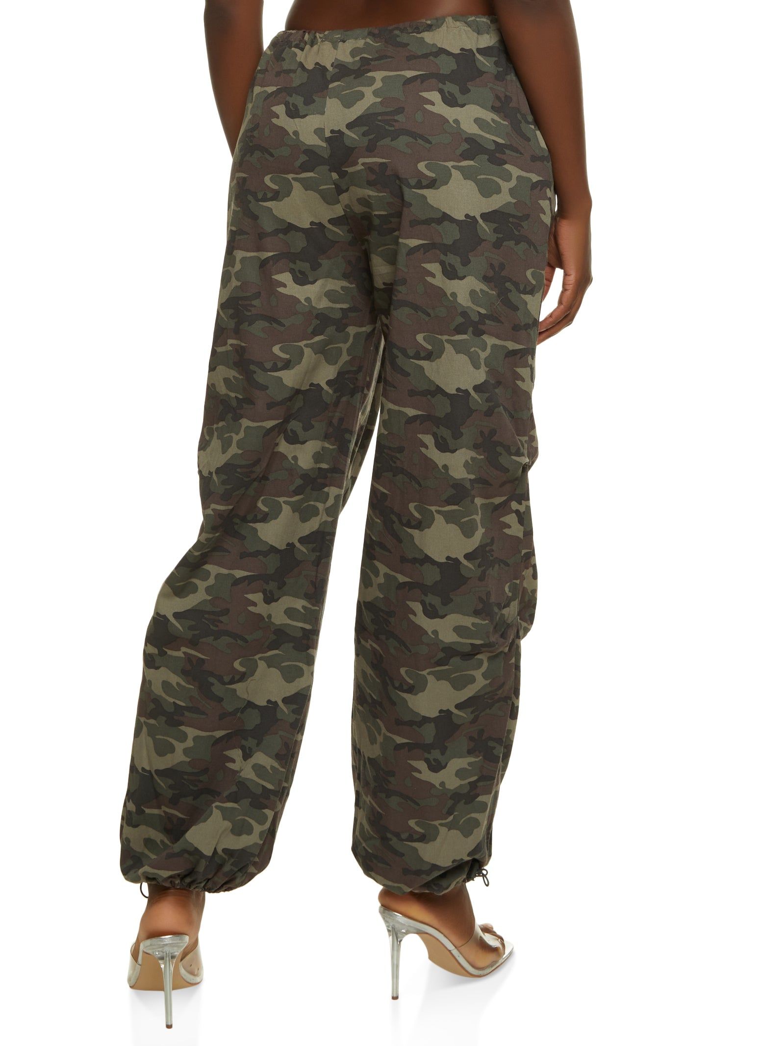 Camo Toggle Drawstring Hem Joggers sold by Rainbow product image thumbnail 3