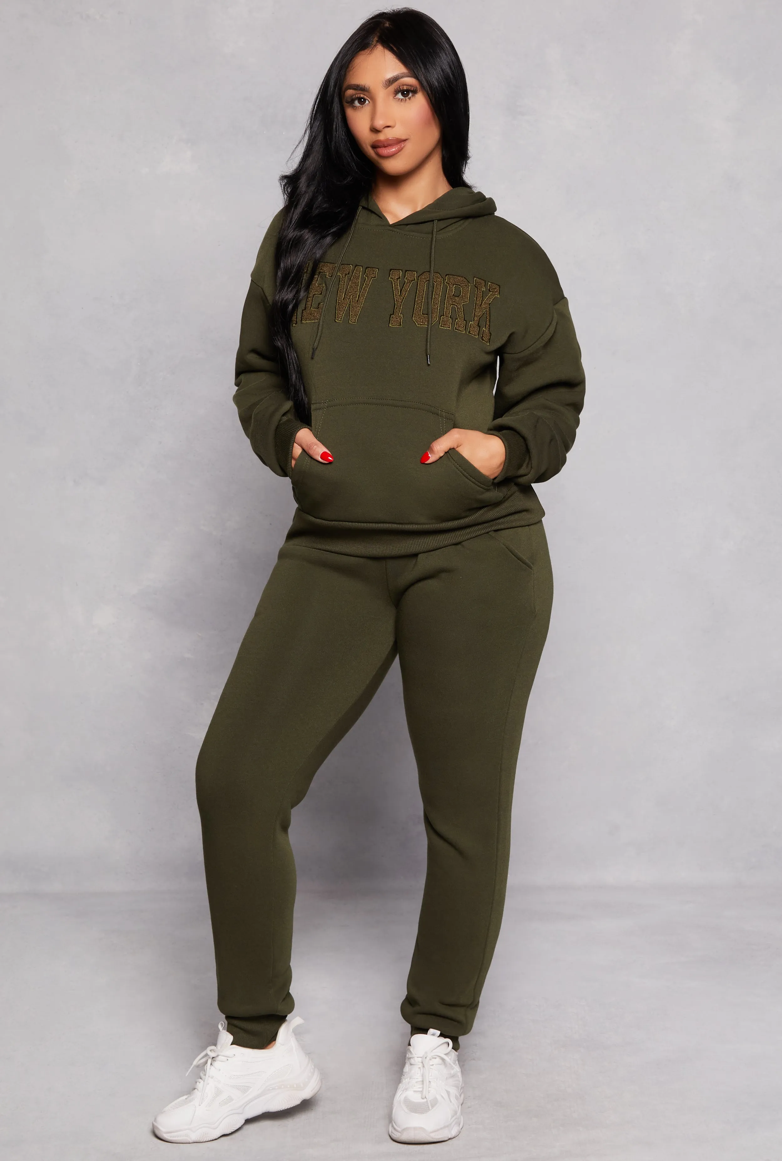 Fleece New York Pullover Hoodie sold by Rainbow product image thumbnail 2