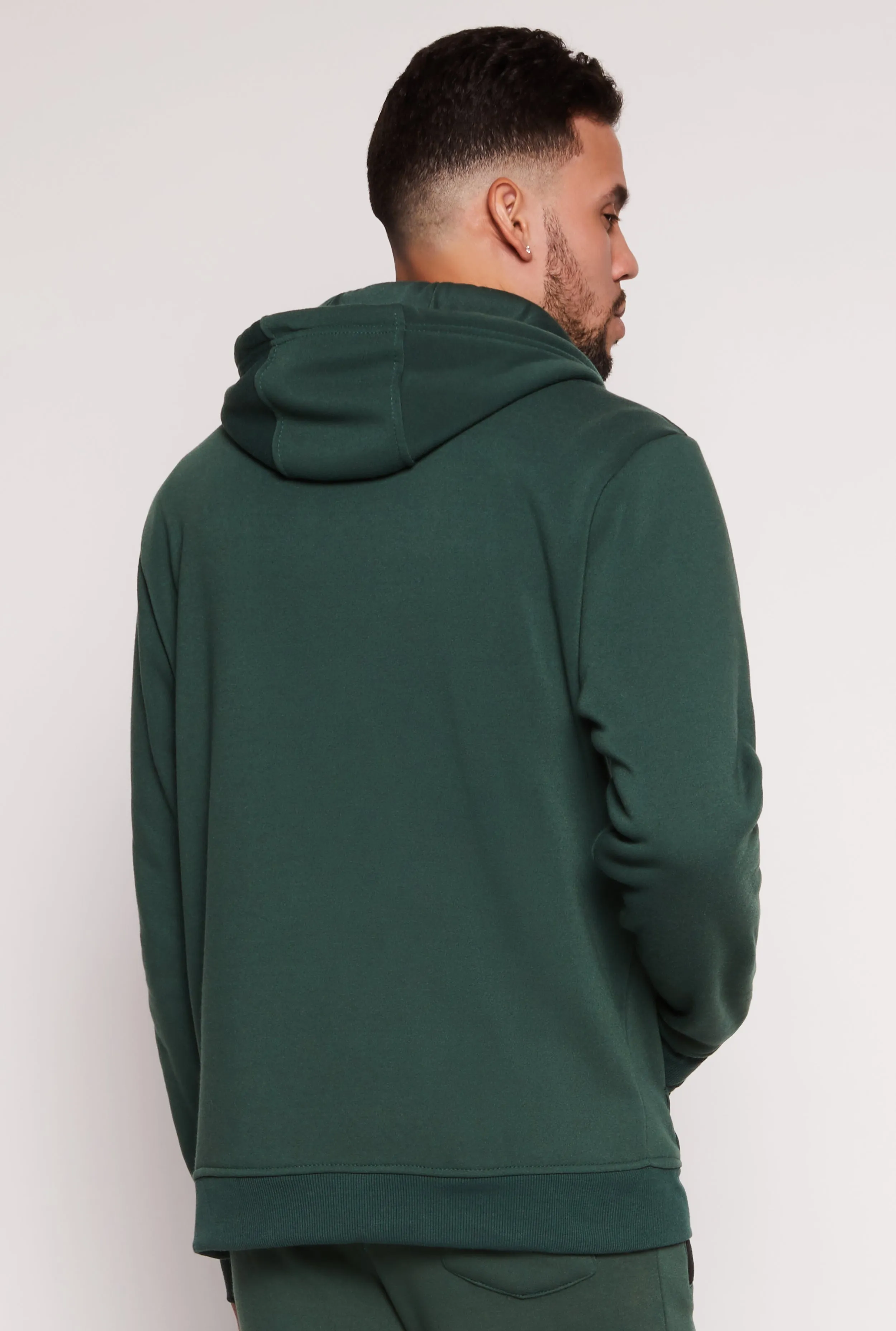 Mens Zip Front Hoodie sold by Rainbow product image thumbnail 3