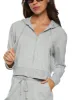 Solid French Terry Zip Front Hoodie sold by Rainbow