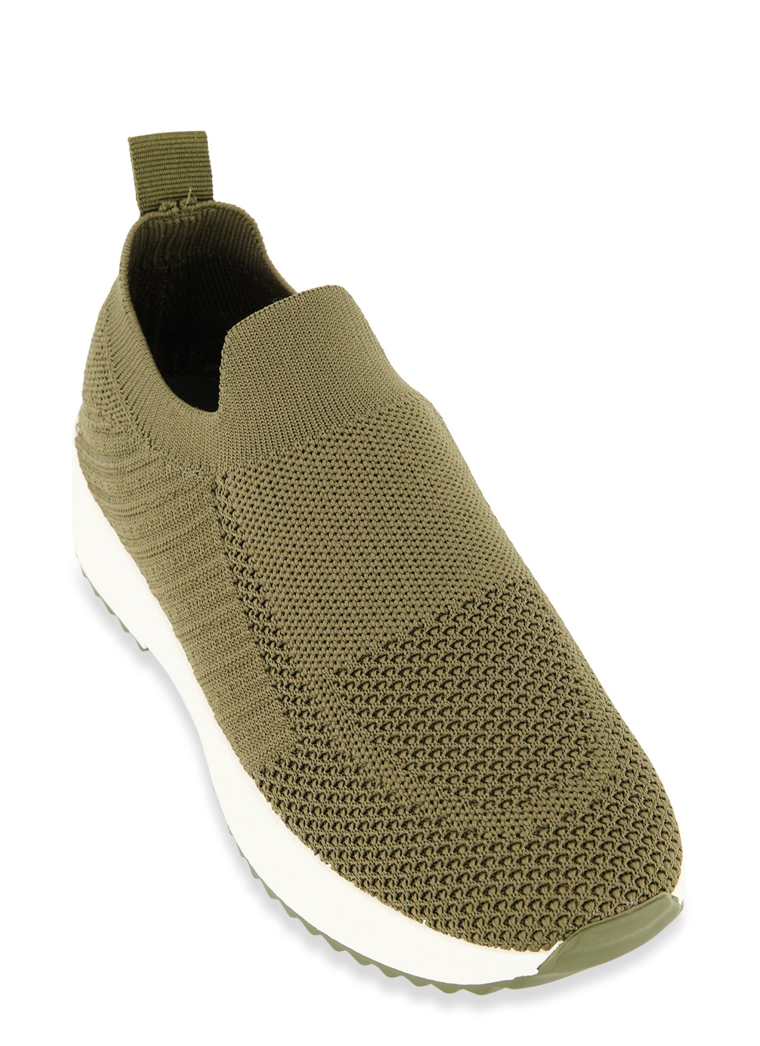 Textured Knit Platform Sneakers sold by Rainbow