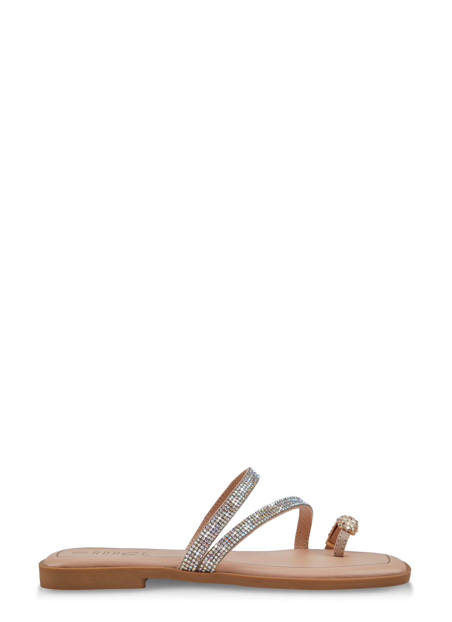 Rhinestone Strap Toe Loop Sandals sold by Rainbow product image thumbnail 2