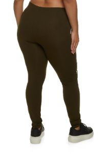 Plus Size Rise Up and Pray Graphic Leggings sold by Rainbow