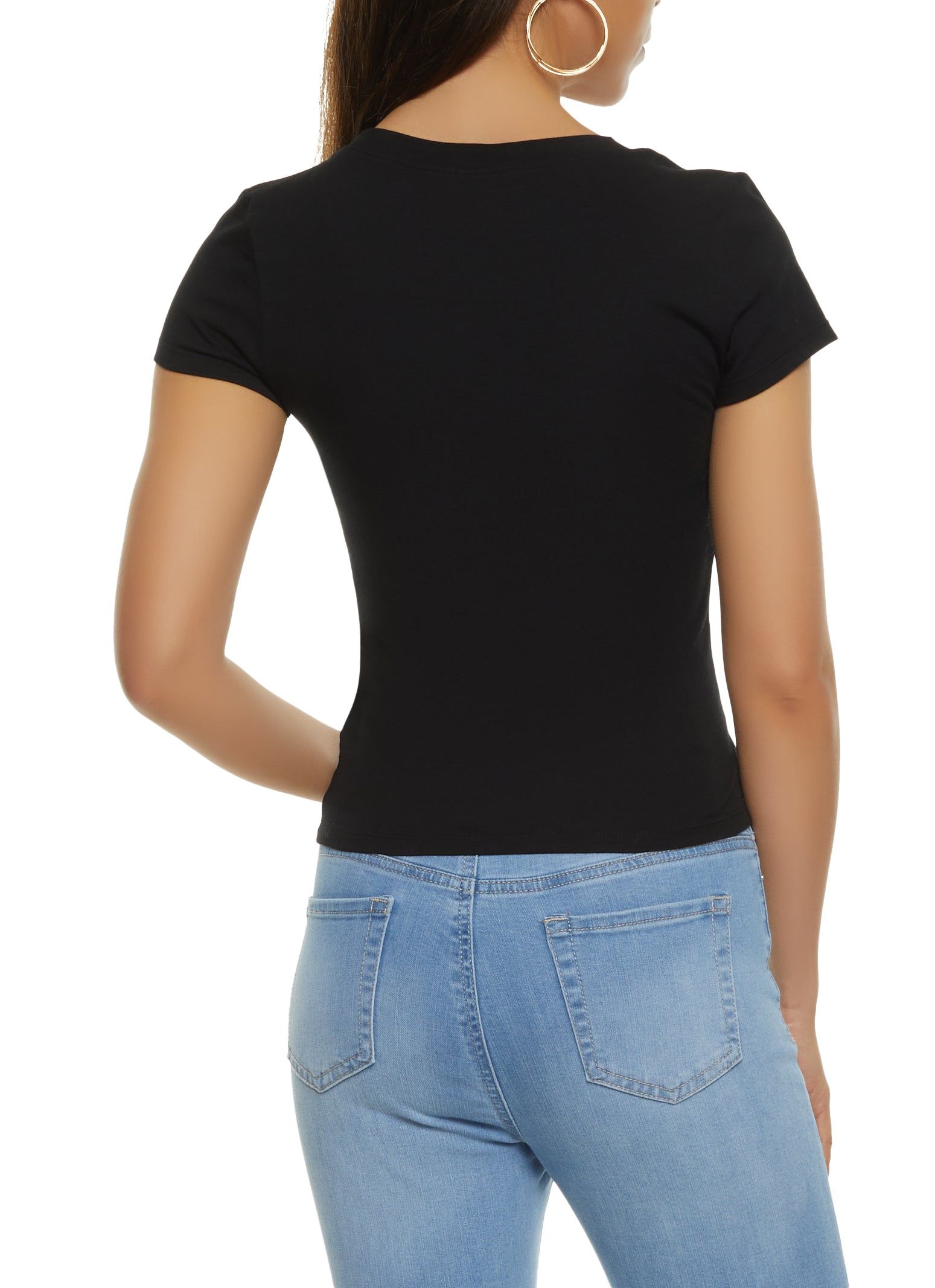 Basic Crew Neck T Shirt sold by Rainbow product image thumbnail 2