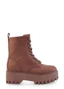 Lace Up Platform Combat Boots sold by Rainbow