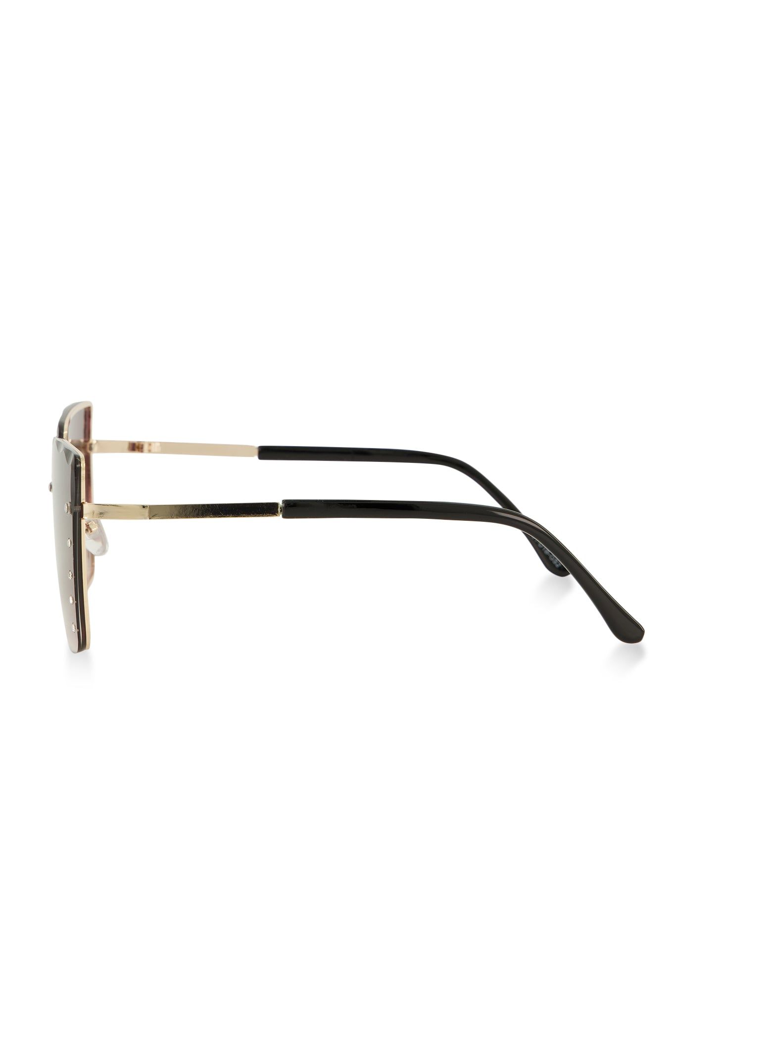 Oversized Rhinestone Lens Detail Sunglasses sold by Rainbow product image thumbnail 3