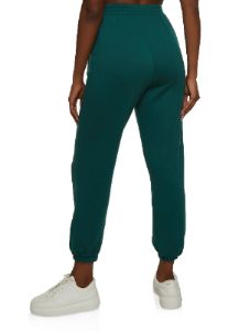 Solid High Waist Joggers sold by Rainbow