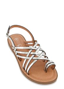 Strappy Toe Loop Sandals sold by Rainbow