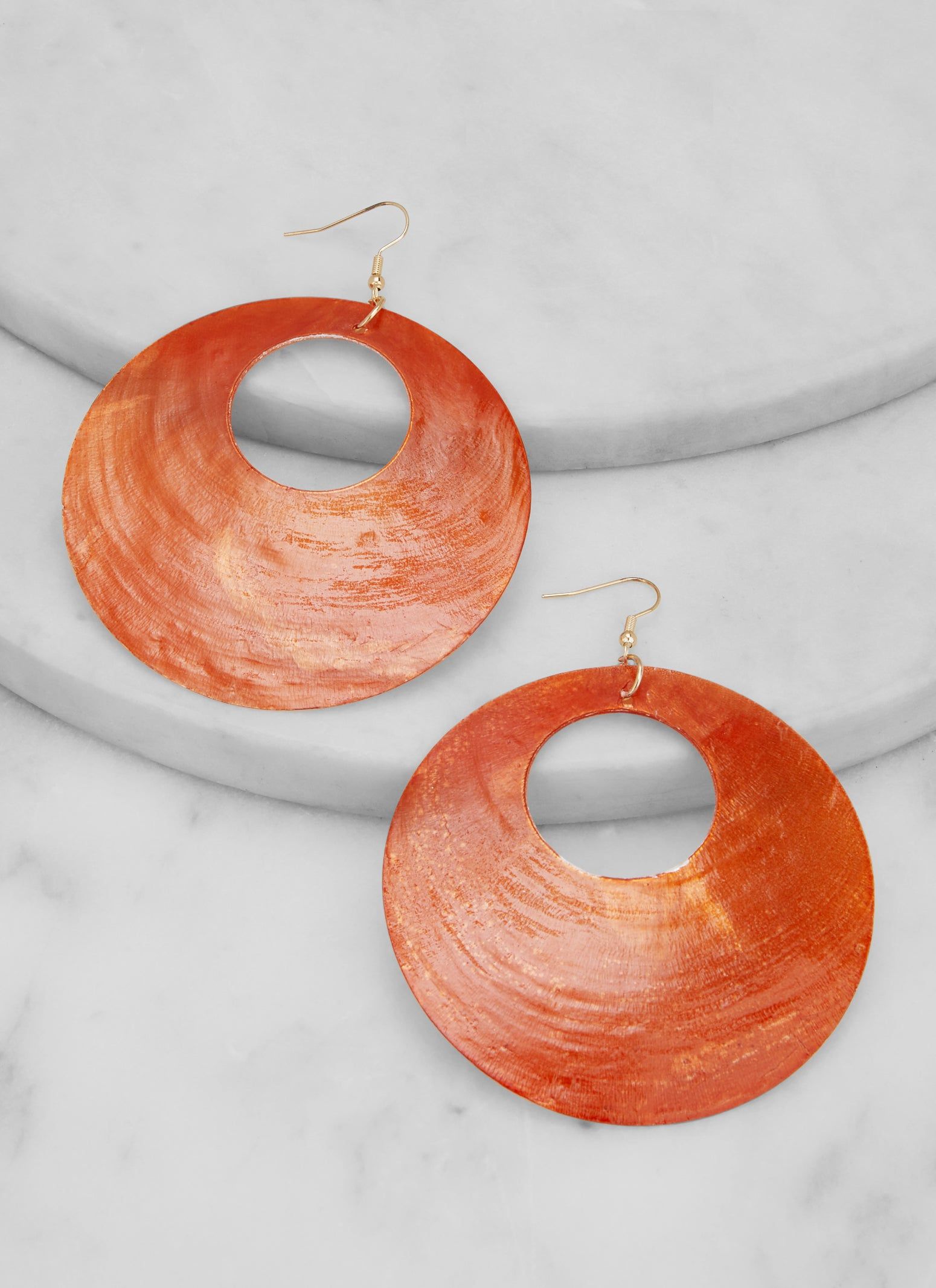 Disc Shell Earrings sold by Rainbow product image thumbnail 2