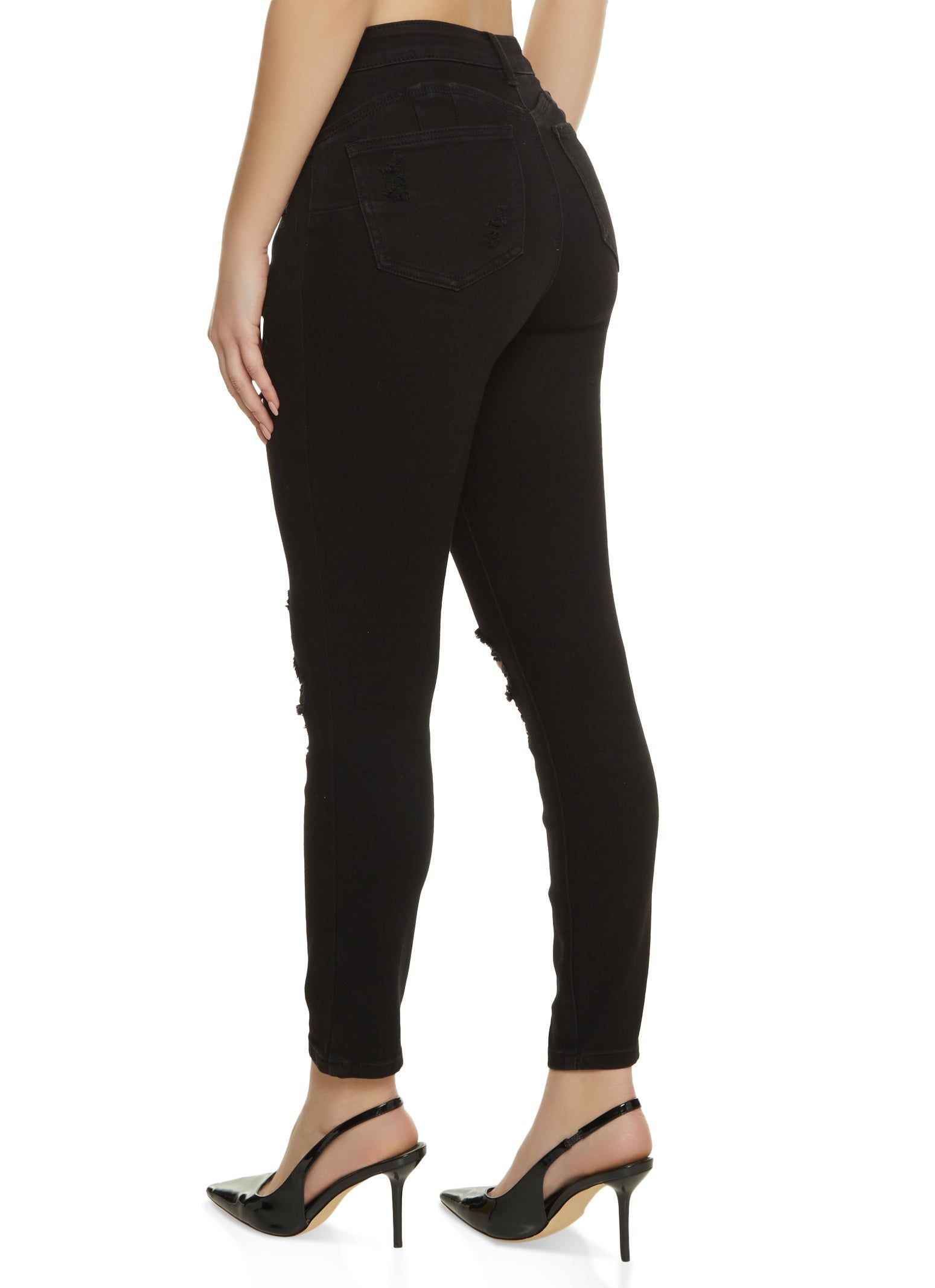 WAX Distressed Skinny Jeans sold by Rainbow product image thumbnail 2