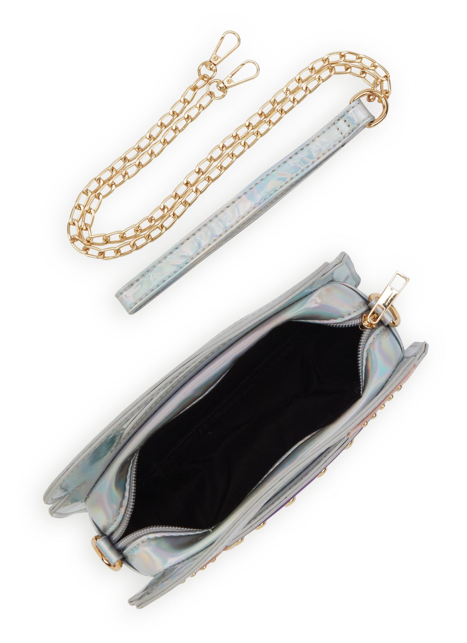 Iridescent Telephone Crossbody Bag sold by Rainbow product image thumbnail 5