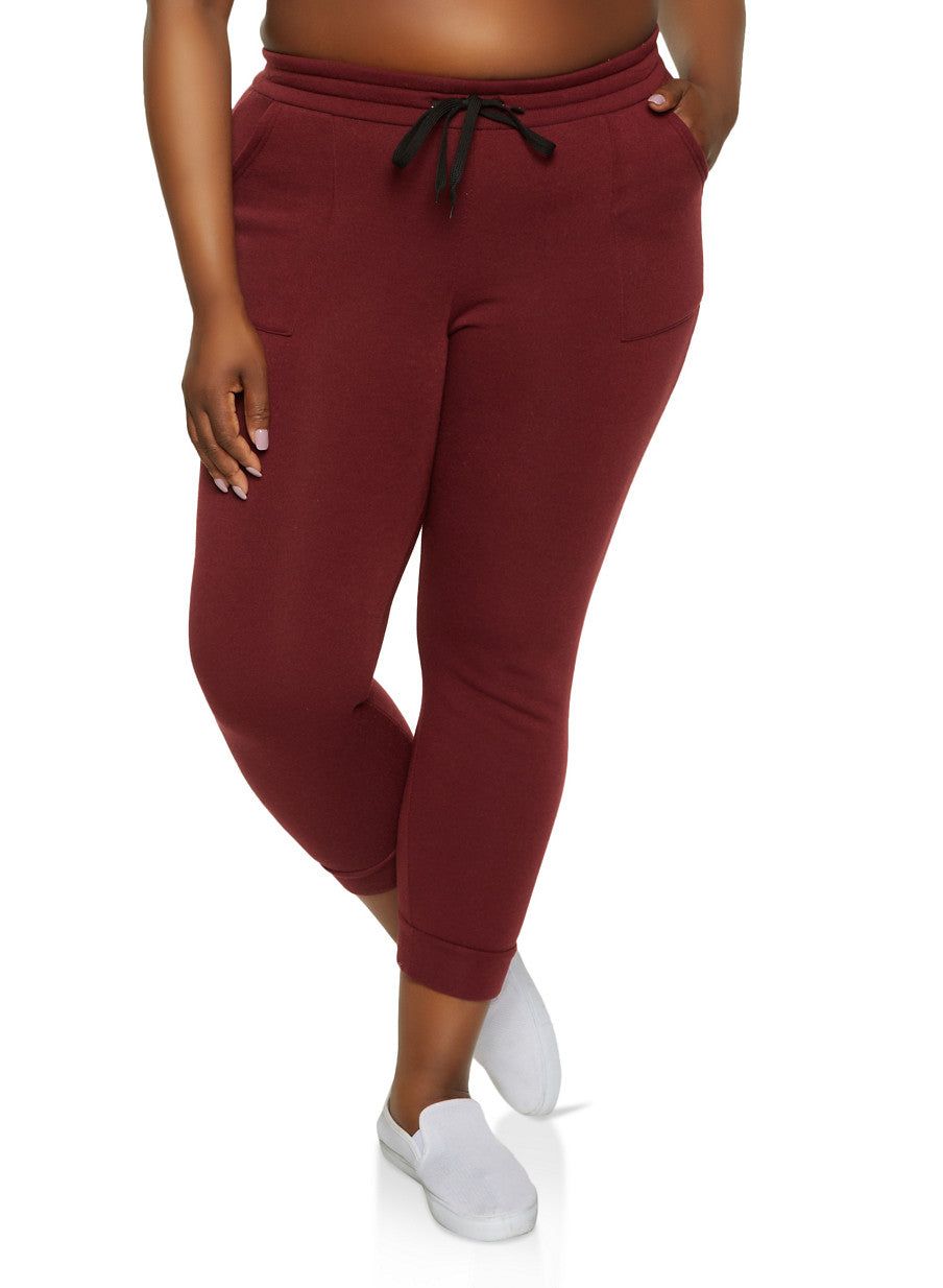Plus Size Pocket Joggers sold by Rainbow