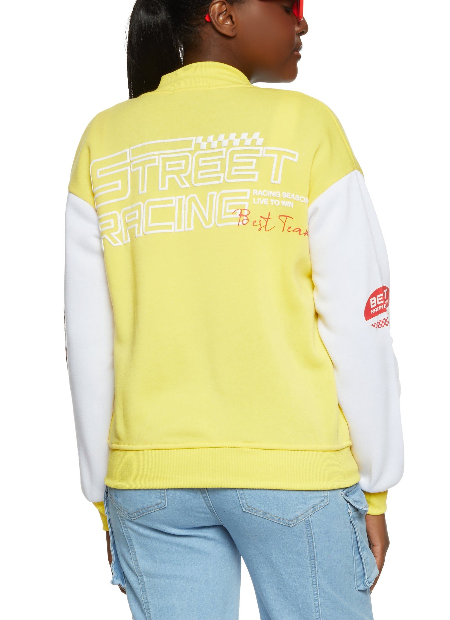 Street Racing Bomber Jacket sold by Rainbow product image thumbnail 3