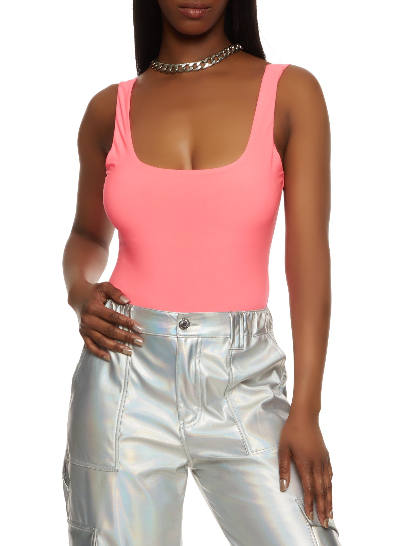 Haute Monde Square Neck Backless Bodysuit sold by Rainbow product image thumbnail 2