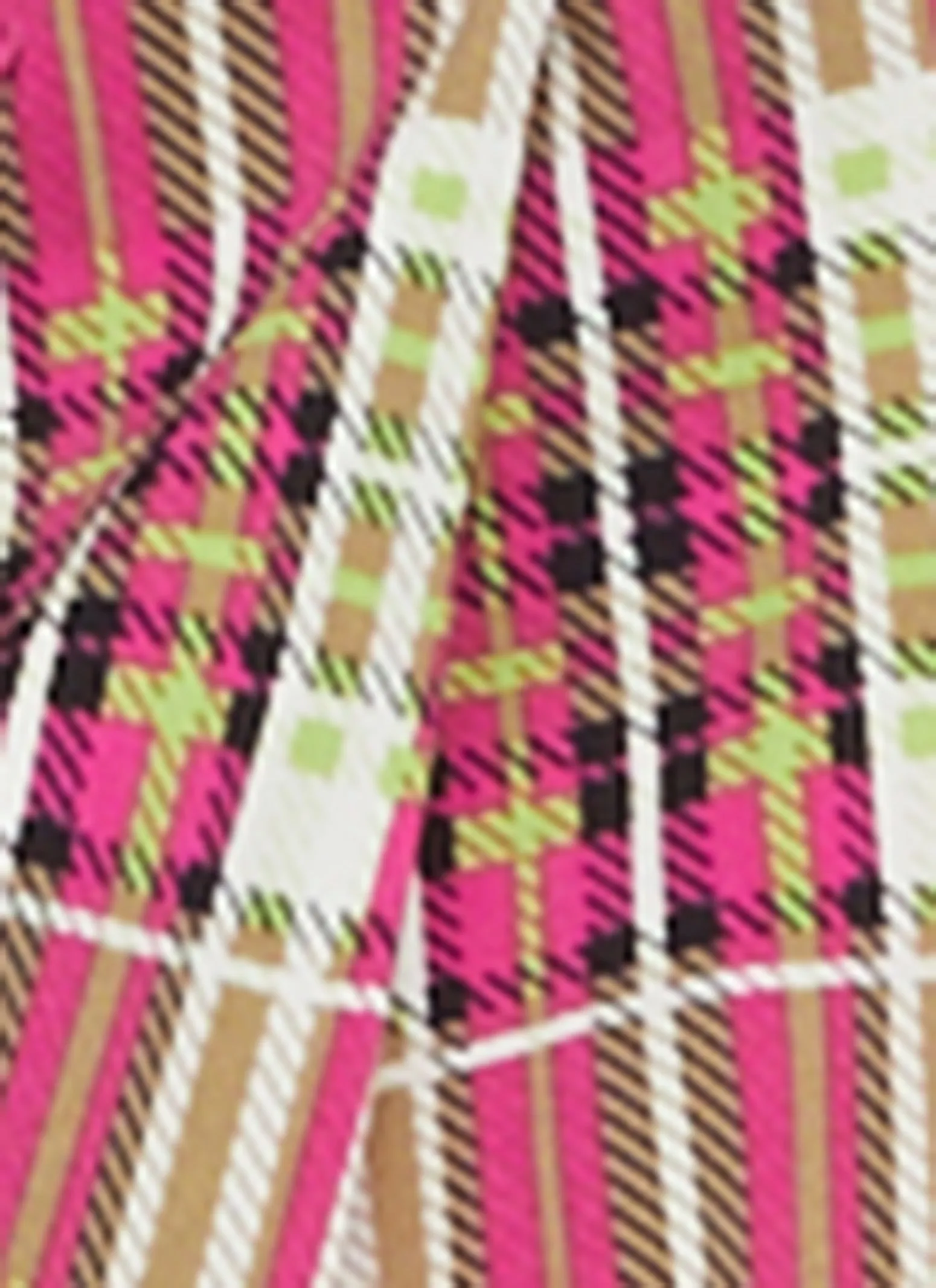 Release Buckle Belt Patterned Pleated Skirt sold by Rainbow product image thumbnail 4