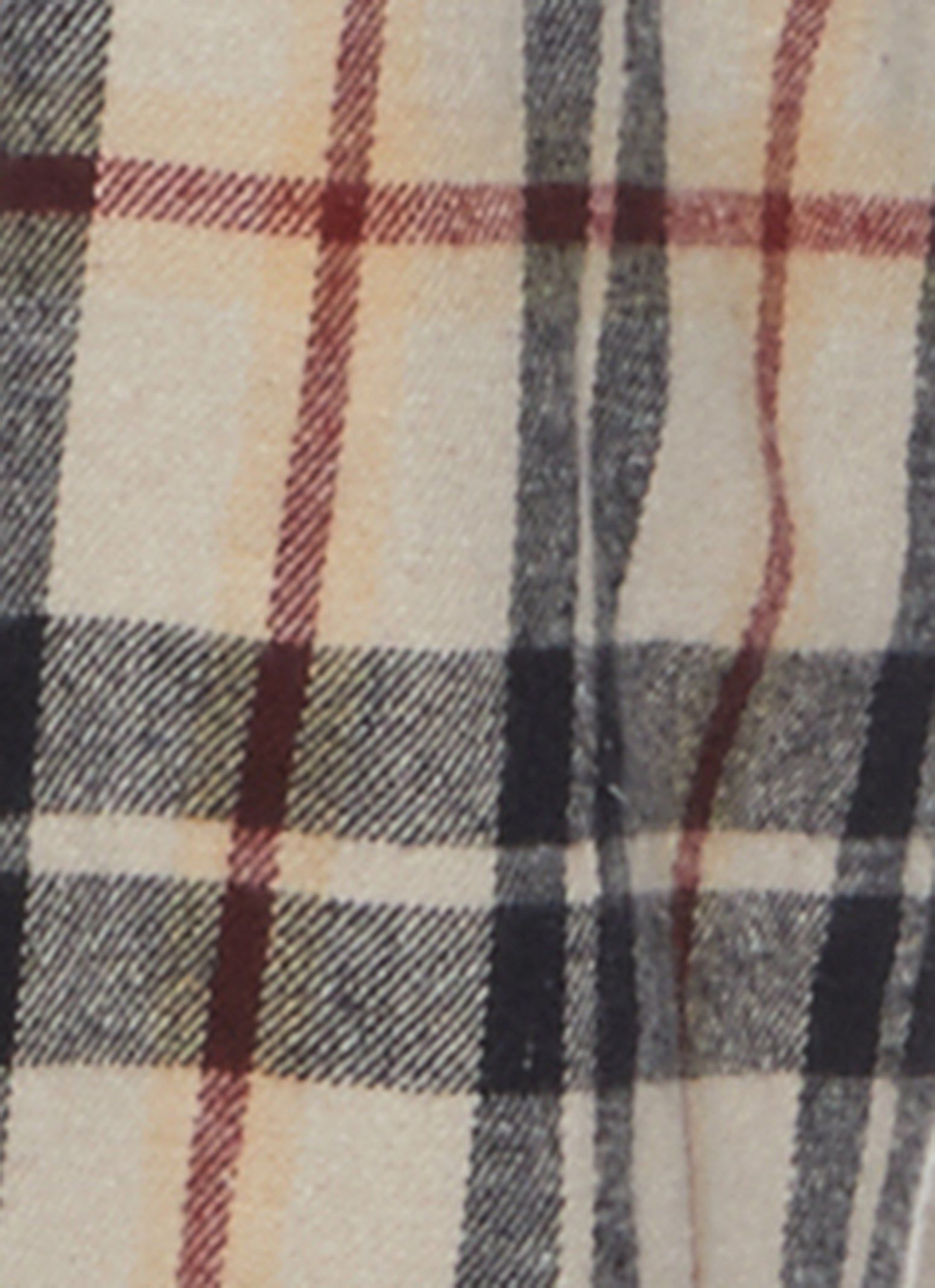 Plus Size Plaid Brushed Knit Long Line Shacket sold by Rainbow product image thumbnail 3