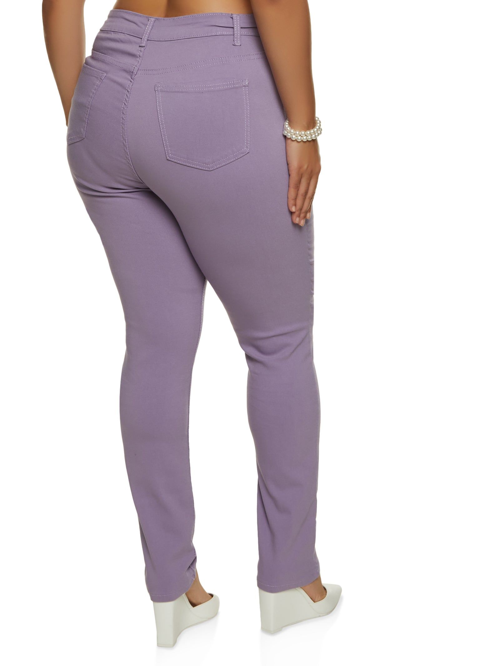 Plus Size Basic Hyperstretch Skinny Pants sold by Rainbow product image thumbnail 2