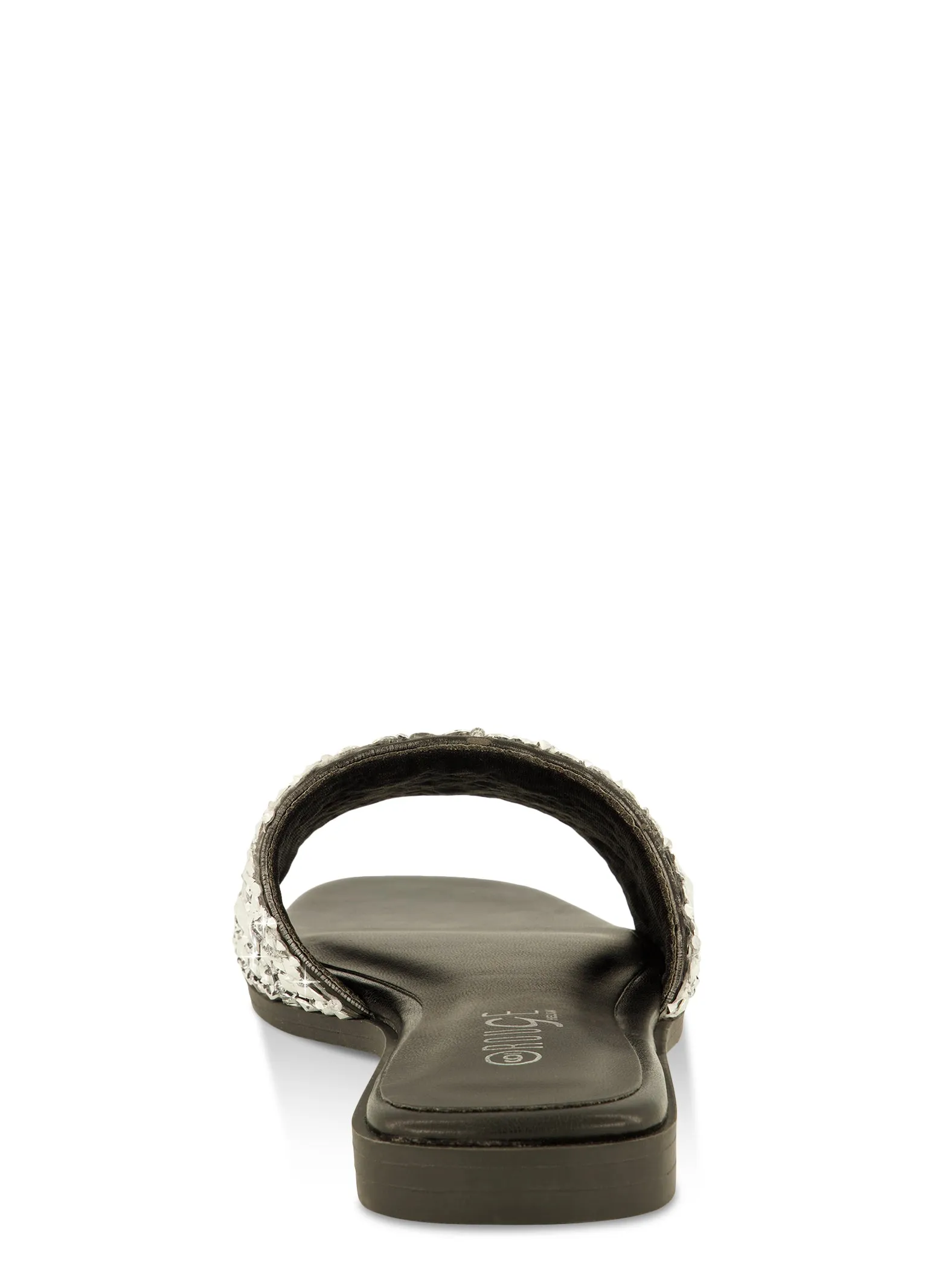 Embellished Square Toe Slide Sandals sold by Rainbow product image thumbnail 3