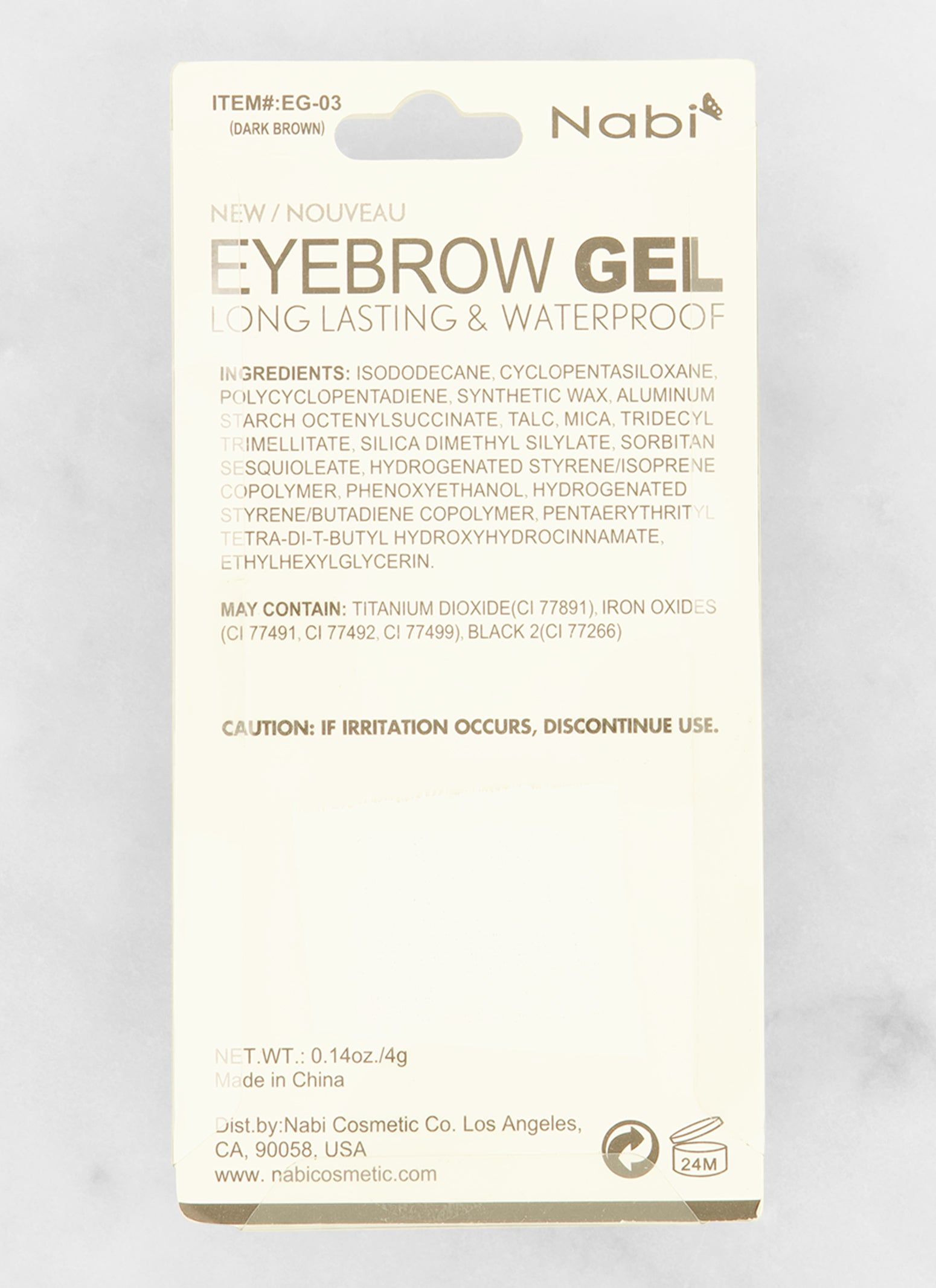 Tinted Eyebrow Gel sold by Rainbow product image thumbnail 3