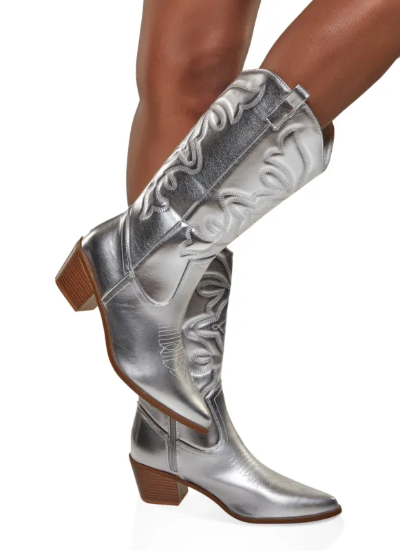Pointed Toe Cowboy Boots sold by Rainbow