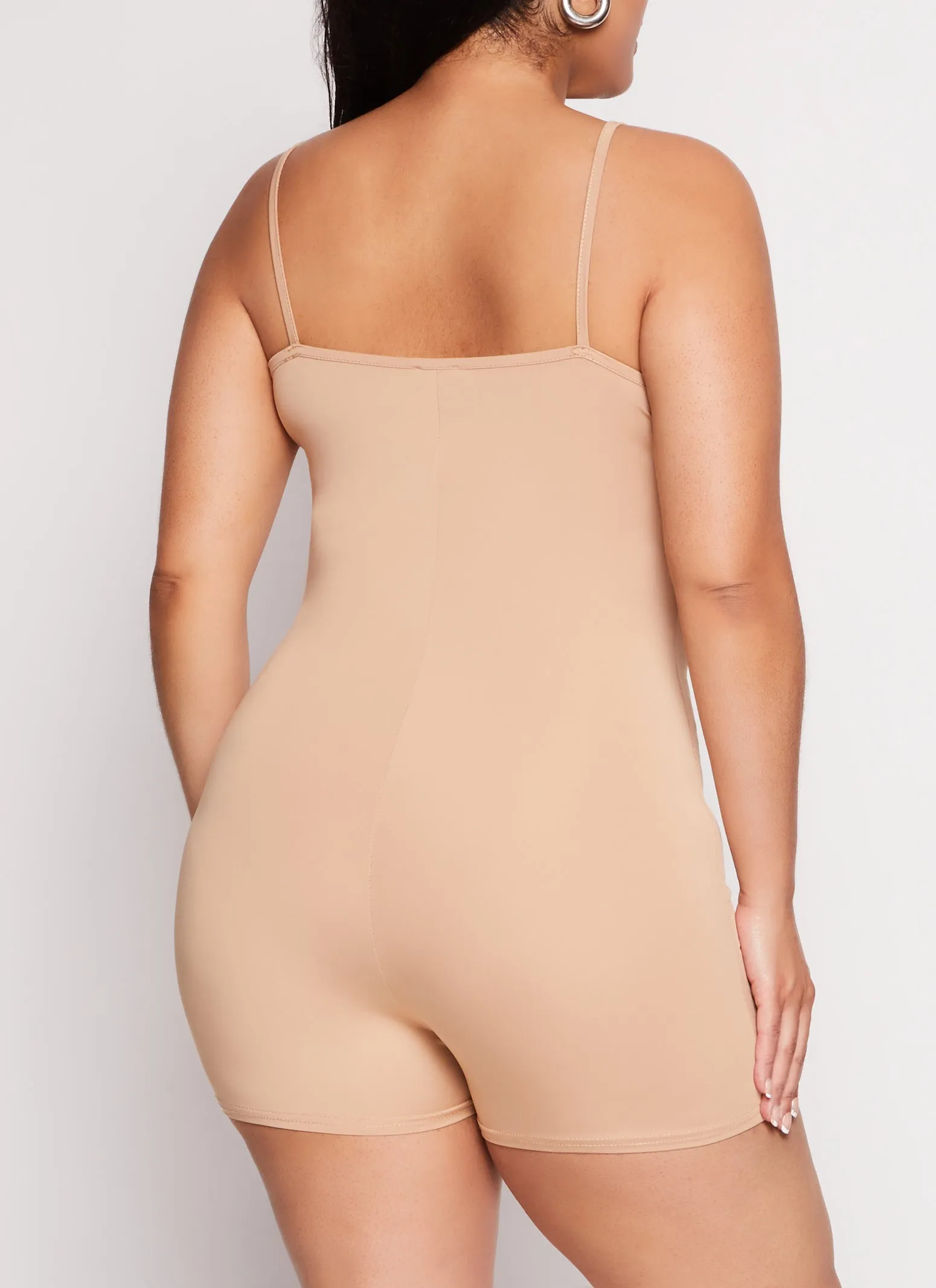 Plus Size Daisy V Neck Romper sold by Rainbow product image thumbnail 3