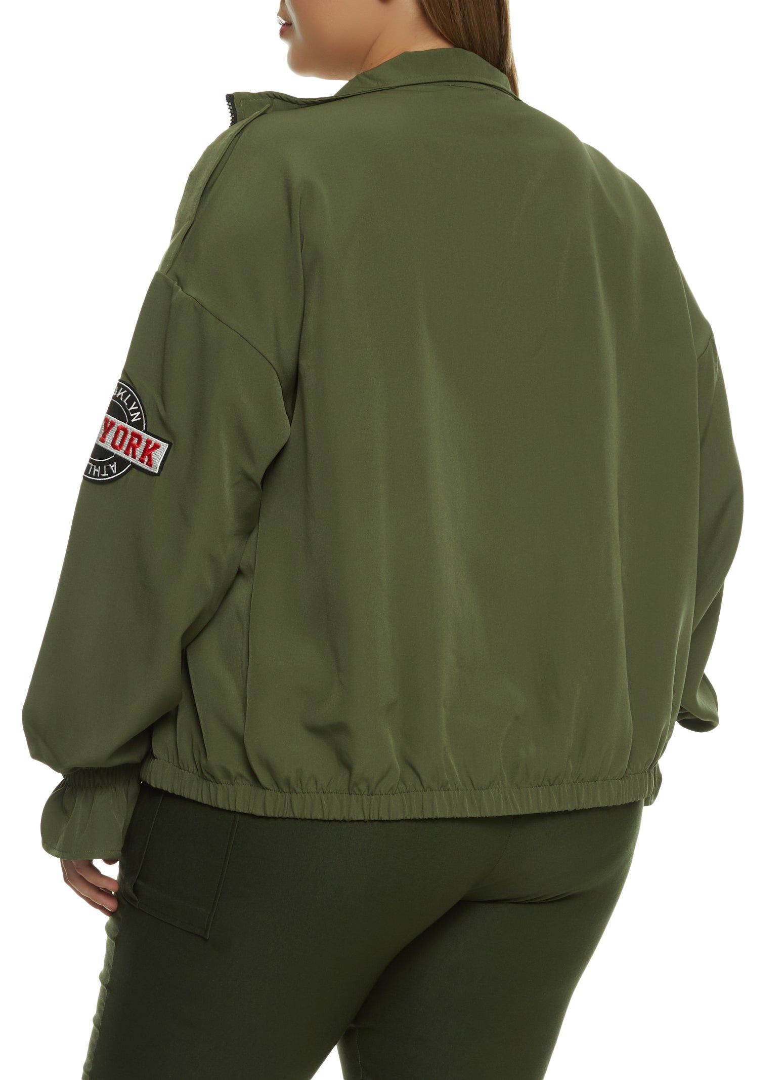 Plus Size 1967 New York Patch Graphic Jacket sold by Rainbow product image thumbnail 2